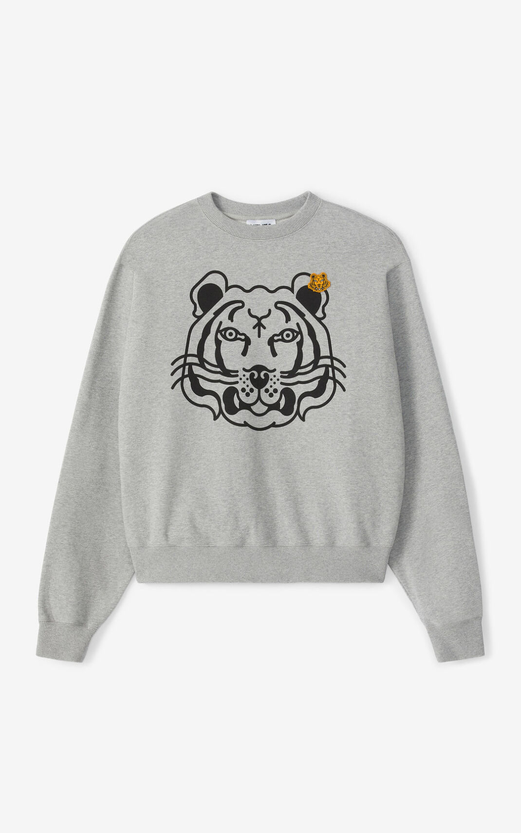 Sudadera Kenzo K Tiger Hombre Gris - SKU.2153026